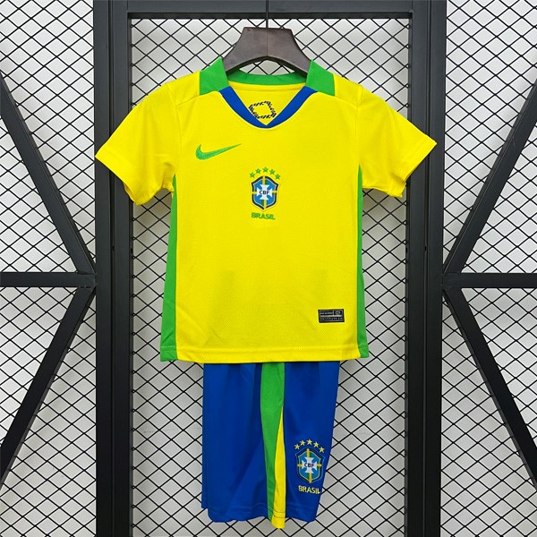 Camiseta Brasil 1ª Niño 2025
